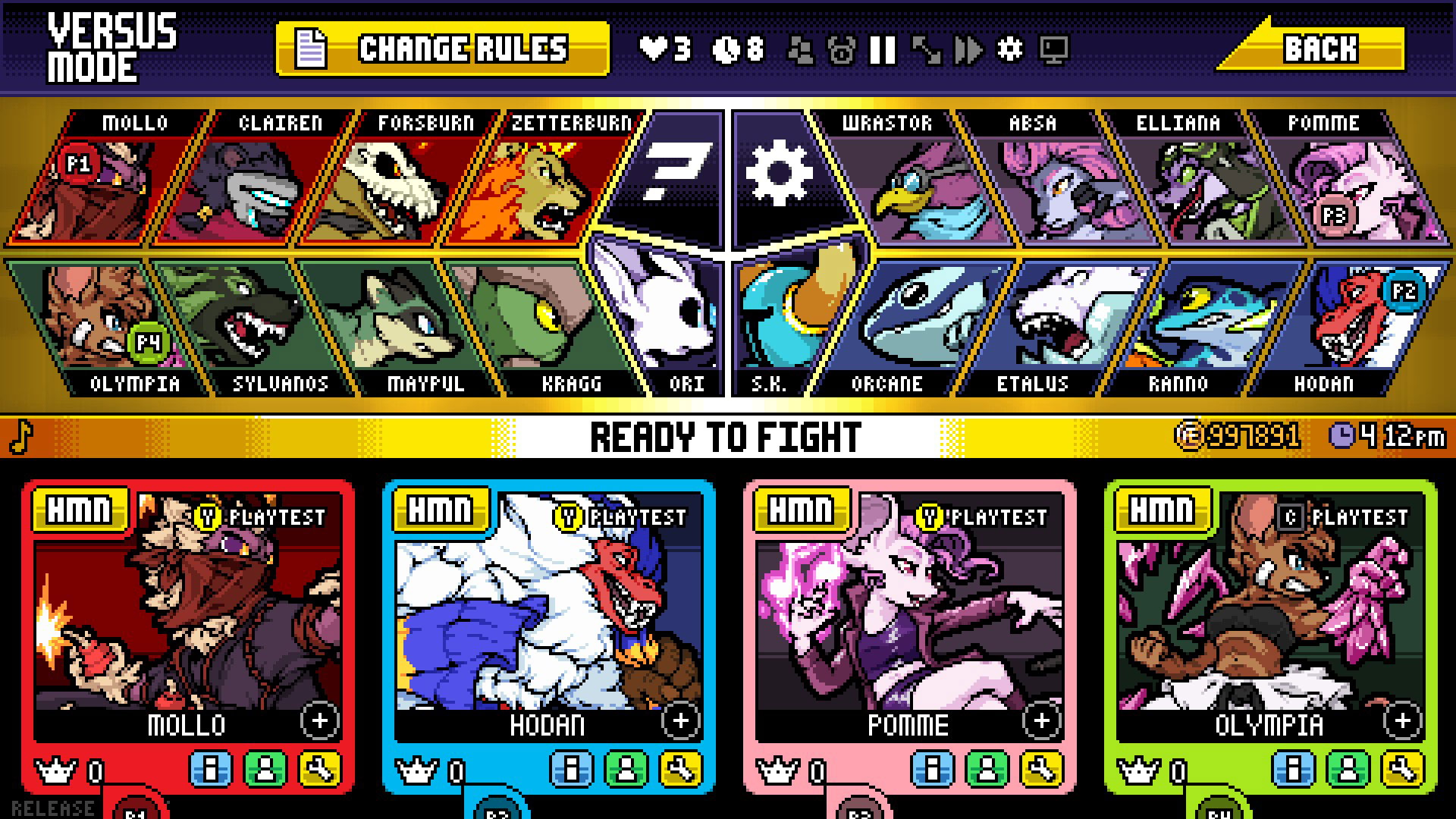 Rollback Netcode And New Characters Come To Rivals Aether Studios