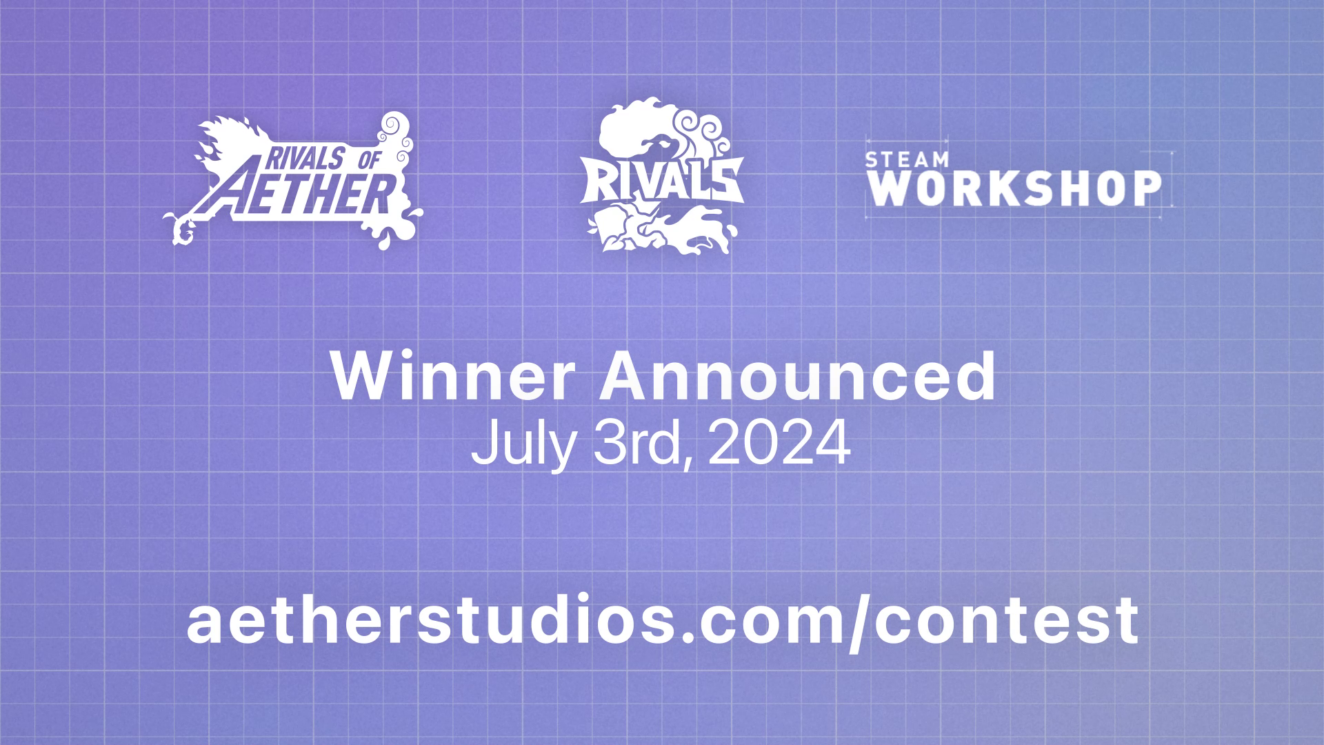 Workshop Contest winner announced July 3rd, 2024