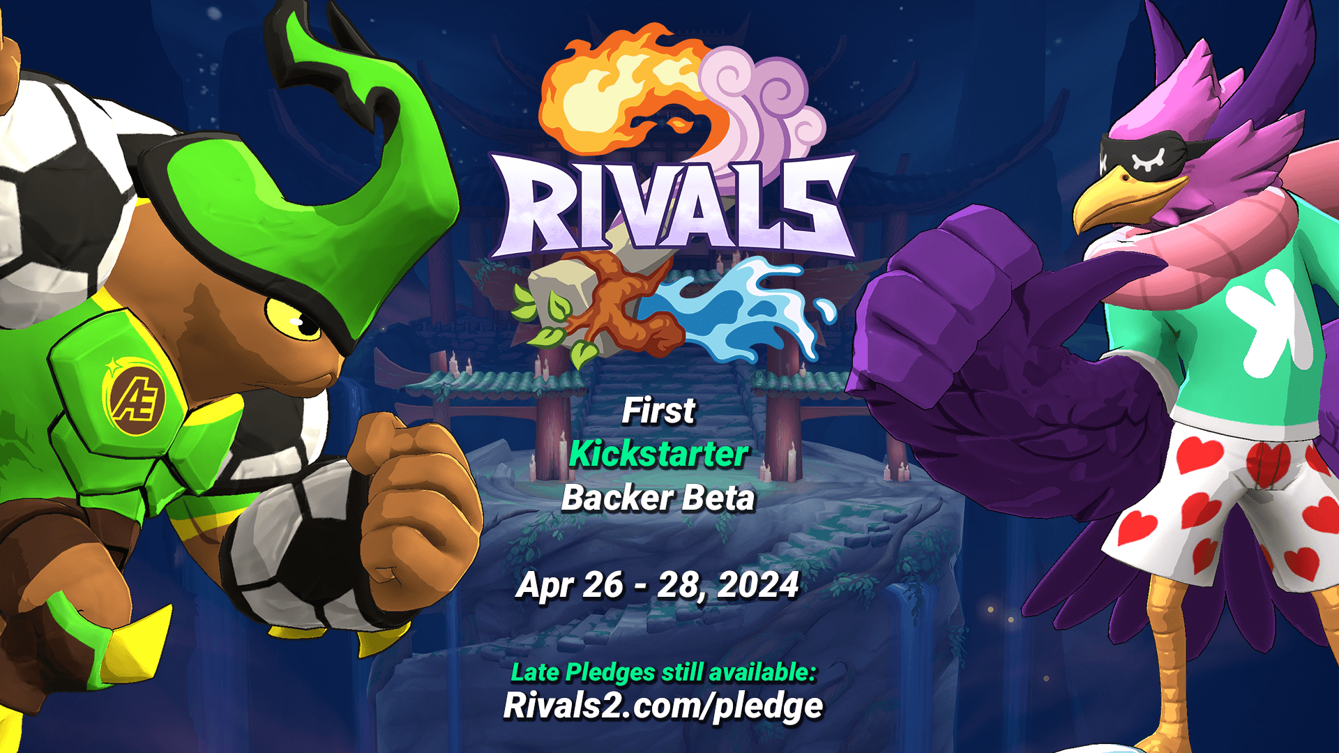 Rivals Kickstarter beta April 26-28th